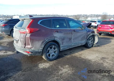 2019 Honda Cr-V Ex из США, поврежденный, VIN 2HKRW2H5XKH652969